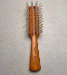 Vintage Mohawk Hair Brush Professional Nylon Bristles Made In USA Yellow - Picture 1 of 10