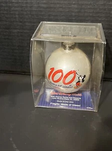 100 Years of Magic Walt Disney World Glass Ball Ornament - Picture 1 of 4