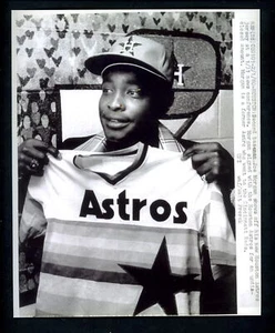 Joe Morgan returns to the Houston Astros Type IV 1980 Press Photo - Picture 1 of 2