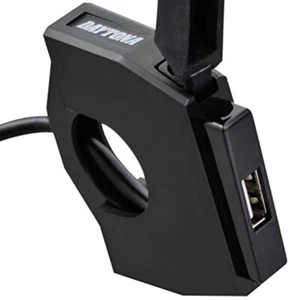 DAYTONA Bike dedicated power supply Slender USB 1 port USB 5V 2.4A - Picture 1 of 7