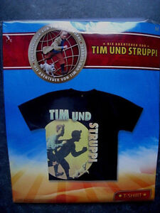 Tim und Struppi Tin Tin Tim & Struppi T-Shirt Neu Originalverpackt , Gr. M