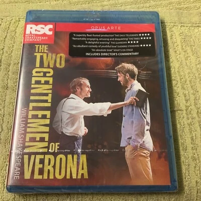 THE TWO GENTLEMEN OF VERONA (ROYAL SHAKESPEARE COMPANY) NEW BLU-RAY - Image 1 of 2