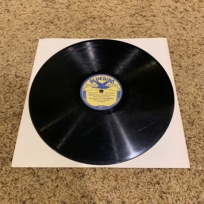 78 RPM Record Barney Rapp Heaven Only Knows Jazz Dance Bluebird VG+ Rare Shellac Foto 1 de 2
