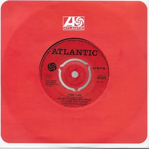 Delaney & Bonnie & Friends "Comin' Home" 7" Vinyl Rock UK Atlantic 584308 - Picture 1 of 2