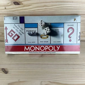 Vintage 1975 Monopoly No. 9 Parker Brothers Board Game Classic Family New Sealed - Picture 1 of 21