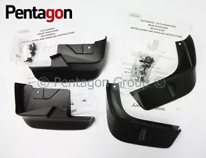 Genuine Mitsubishi Outlander 16- Front & Rear Mudflaps Mudguards MZ380689EX/97EX - Picture 1 of 2
