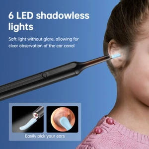 Ohrenschmalz Entferner Otoskop Ohrenreiniger Kamera Wifi Ear Cleaner Camera LED - Bild 1 von 14