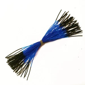 50 Pre Made Silicone Jig Skirts For Fishing, Spinnerbaits, Custom Fishing Lures - Picture 1 of 1