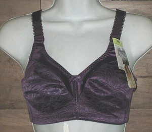 NWT Bali Spa Closure Wire Free Style 3372 Purple 38B Bra - Picture 1 of 4