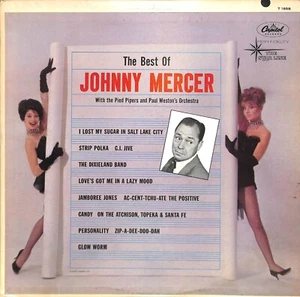 The Best of Johnny Mercer (1963) Vinyl Record T-1858 - Picture 1 of 4