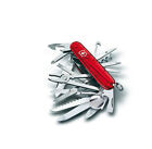 Victorinox swiss Champ Millitery army Red transparent pocket knife Multitool NEW