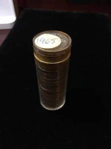1965 Washington Quarters Original BU Rolle (40 Stck.) - Bild 1 von 3