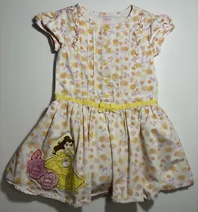4T Disney Princess Belle Beauty And The Beast Dress - Picture 1 of 3