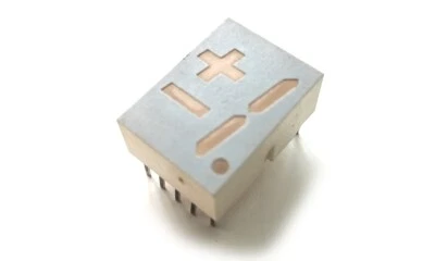 HDSP-5307 14.2 mm (0.56 inch) Red Seven Segment Displays Common Anode (1 pcs) - Image 1 of 4