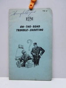 Vintage - TROUBLE-SHOOTING Booklet - GM - ELEKTRO MOTIVE DIVISION (E-MD) - 1949 - Bild 1 von 10
