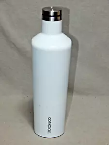 Corkcicle Classic 26 Oz Canteen Stainless Steel Insulated Water Bottle White - Picture 1 of 7