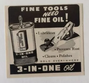 Ölwerbung 3-in-One 1947 - Bild 1 von 1