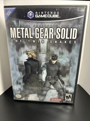 Metal Gear Solid The Twin Snakes (Nintendo Gamecube GC) - No Manual - Image 1 of 4