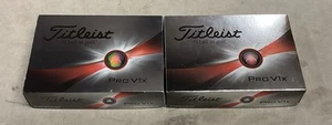 Titleist Pro V1x Golfbälle - 2 Dutzend (8 Hüllen) - Brandneu im Karton - Bild 1 von 2