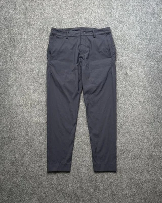 Pantalones Outlier Para Hombre 32 Azul Marino Tela F Dos Vías Elastizados Nylon Slim Tech Chino Foto 1 de 4