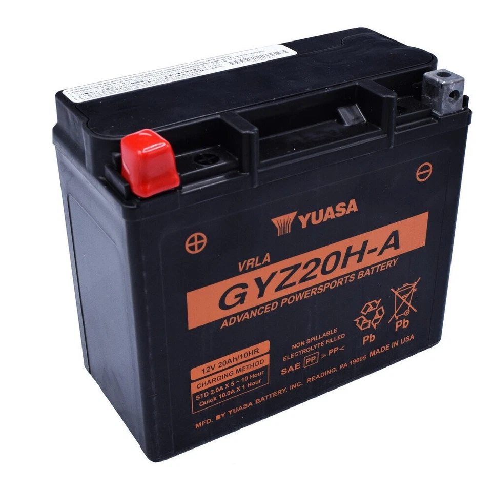 Yuasa AGM Maintenance-Free Battery GYZ20HA for SXS Foto 1 de 1