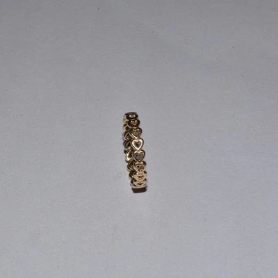 Pandora 14K Gold Linked Love Ring Size 52 150177 - Image 1 of 4