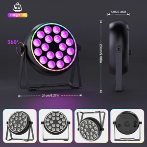 18LED 120W RGBW Par Light DMX512 DJ Disco Stage Light Club Party Show Disco - Picture 1 of 20