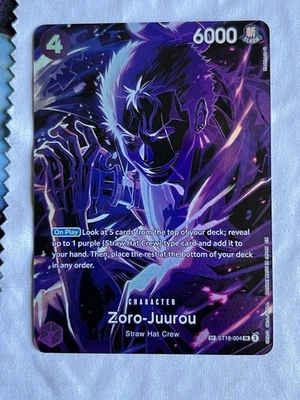 Zoro-Juurou (SP) ST18-004 Legacy of the Master Foil - Image 1 of 3
