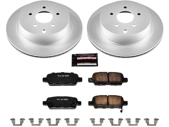 Rear Brake Pad and Rotor Kit For 2014-2018 Infiniti QX60 2015 2016 2017 KF878QG - Изображение 1 из 1