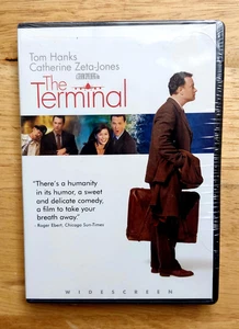 THE TERMINAL DVD Movie !  Tom Hanks Factory Sealed Zoe Saldaña - Picture 1 of 3