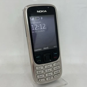 Nokia 6303ci (RM-638) Tastenhandy in Schwarz (Guter Zustand und ohne Simlock) - Bild 1 von 5