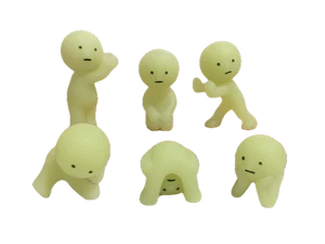 Smiski Glow-in-the-Dark Figure Series 2 Complete Set of 6 Discontinued Japan - Picture 1 of 6