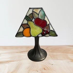 Tiffany Stil Teelicht Lampe & Schirm 8,5 - Bild 1 von 9