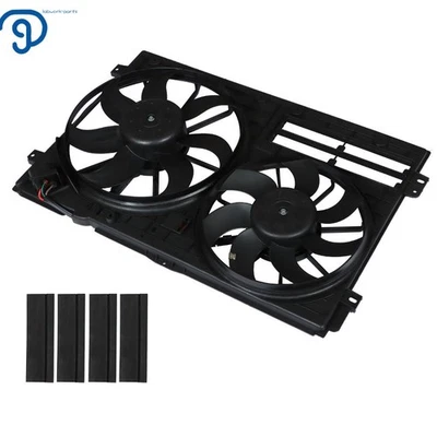 Ventilador de refrigeración del radiador para Audi A3 VW Jetta CC Gtieos Beetle 1.8 1.9 2.0 VW3117106 Foto 1 de 4