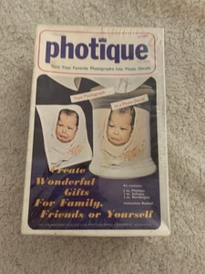 Vintage 2001 Photique Do-It-Yourself Photo Decals Kit - Picture 1 of 4