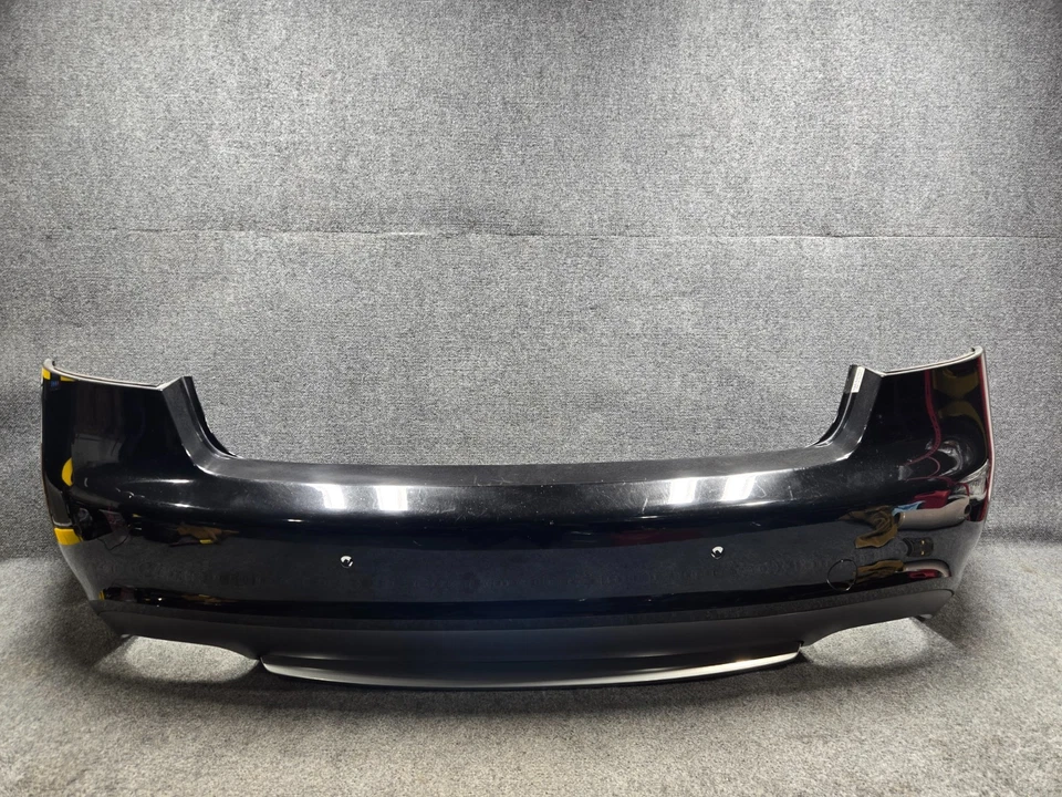 2008-2016 AUDI S5 REAR BUMPER COVER BLACK OEM - Image 1 of 4