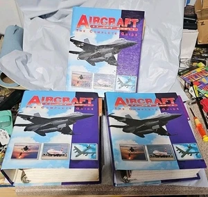 Aircraft of the World The Complete Guide 3 Binders Group 4,5, 7 Bin VG - Picture 1 of 9