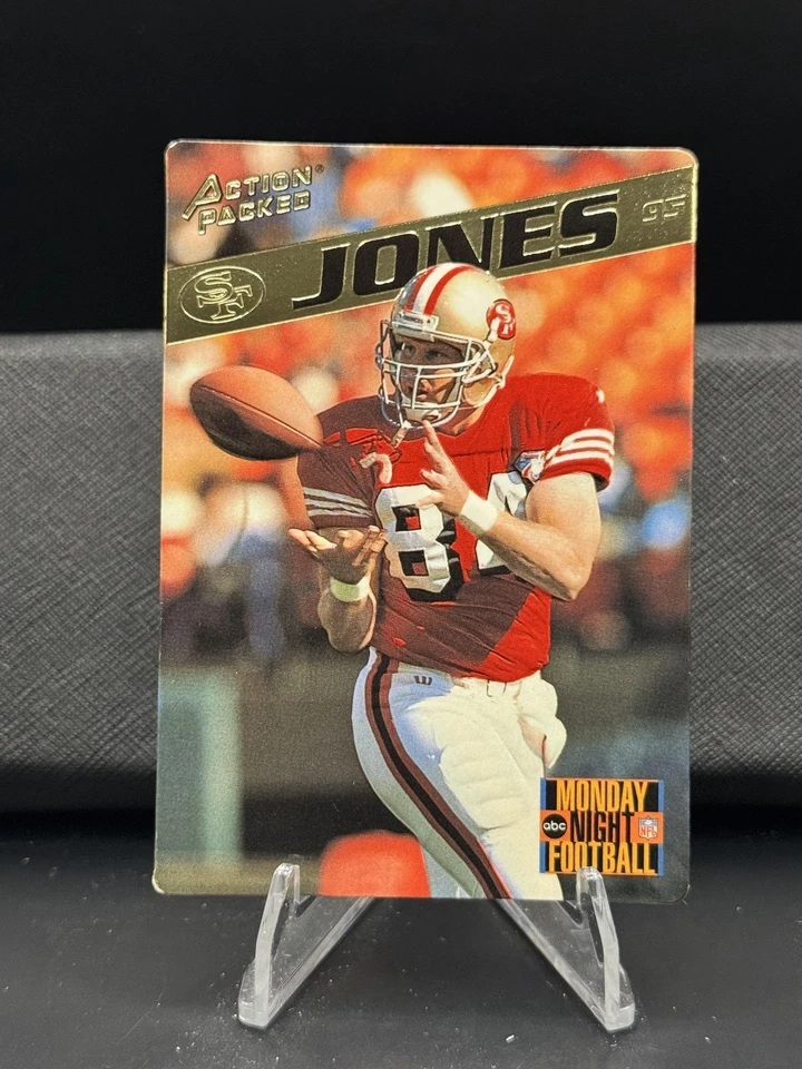 1995 Action Packed Monday Night Football #78 Brent Jones - Image 1 of 2