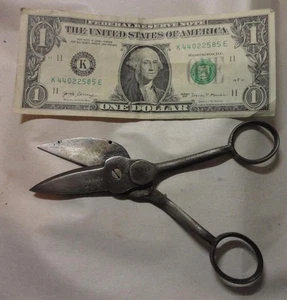 Antique H.S.B. HSB & Co Germany Candle Scissors Wax Snips - Picture 1 of 1