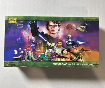 2009 Topps Widevision STAR WARS Clone Wars Complete Trading Card Base Set (80) - Image 1 of 2
