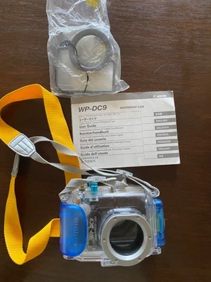 Funda Impermeable Canon WP-DC9 para SD800 IS IXUS 850, Completa en Caja Foto 1 de 4