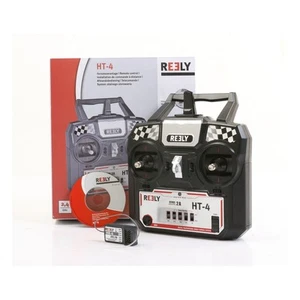 Reely HT-4 Hand-Fernsteuerung 2,4 GHz schwarz + Defekt (275919) - Bild 1 von 8