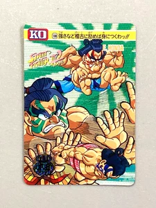 Tarjeta japonesa de colección E.Honda - 100 - Street Fighter Bandai - Imagen 1 de 2