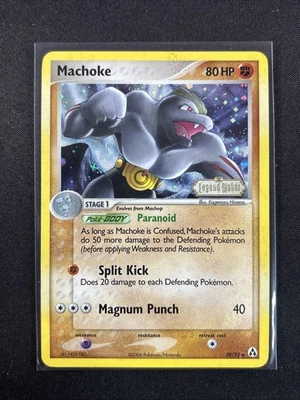 Machoke 39/92 Reverse Holo Uncommon EX Legend Maker Pokemon Card - Image 1 of 2
