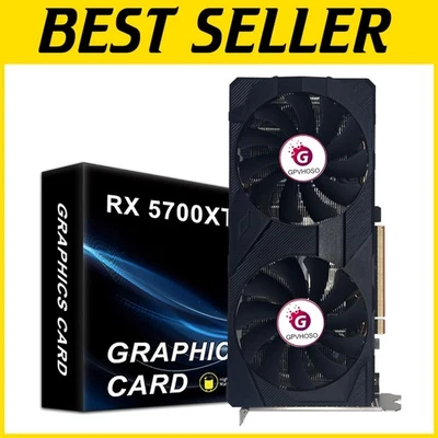 AMD Radeon RX 5700 XT 8GB Graphics Card - Perfect for 1440p Gaming & Editing - Image 1 of 4