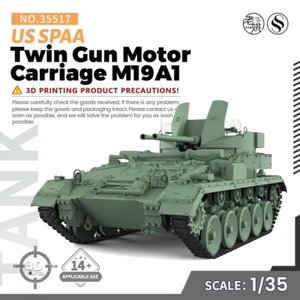 SSMODEL SS35517 V1.9 1/35 Military Model US Twin Gun Motor Carriage M19A1 SPAA - Picture 1 of 5