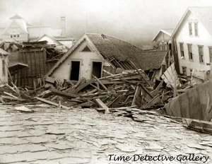 Devastation from 1889 Johnstown, Pennsylvania Flood (1) - Historic Photo Print - Imagen 1 de 1