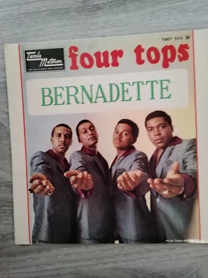 disque vinyle FOUR TOPS - Bernadette  - EP 45T (7") vinyle FRANCE TAMLA motown - Photo 1/3