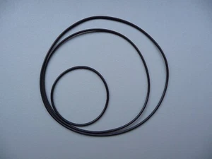 Belt Set UHER Report MONITOR 4000, 4200, 4400, 6000U - Strap Rubber Belt Kit - Picture 1 of 2