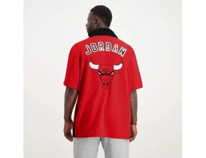Mitchell Ness Chicago Bulls 84 Michael JORDAN Authentic Shooting WARM UP Jacket - Picture 1 of 18